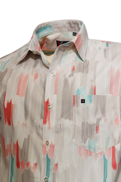 Men's Abstract Print Shirt