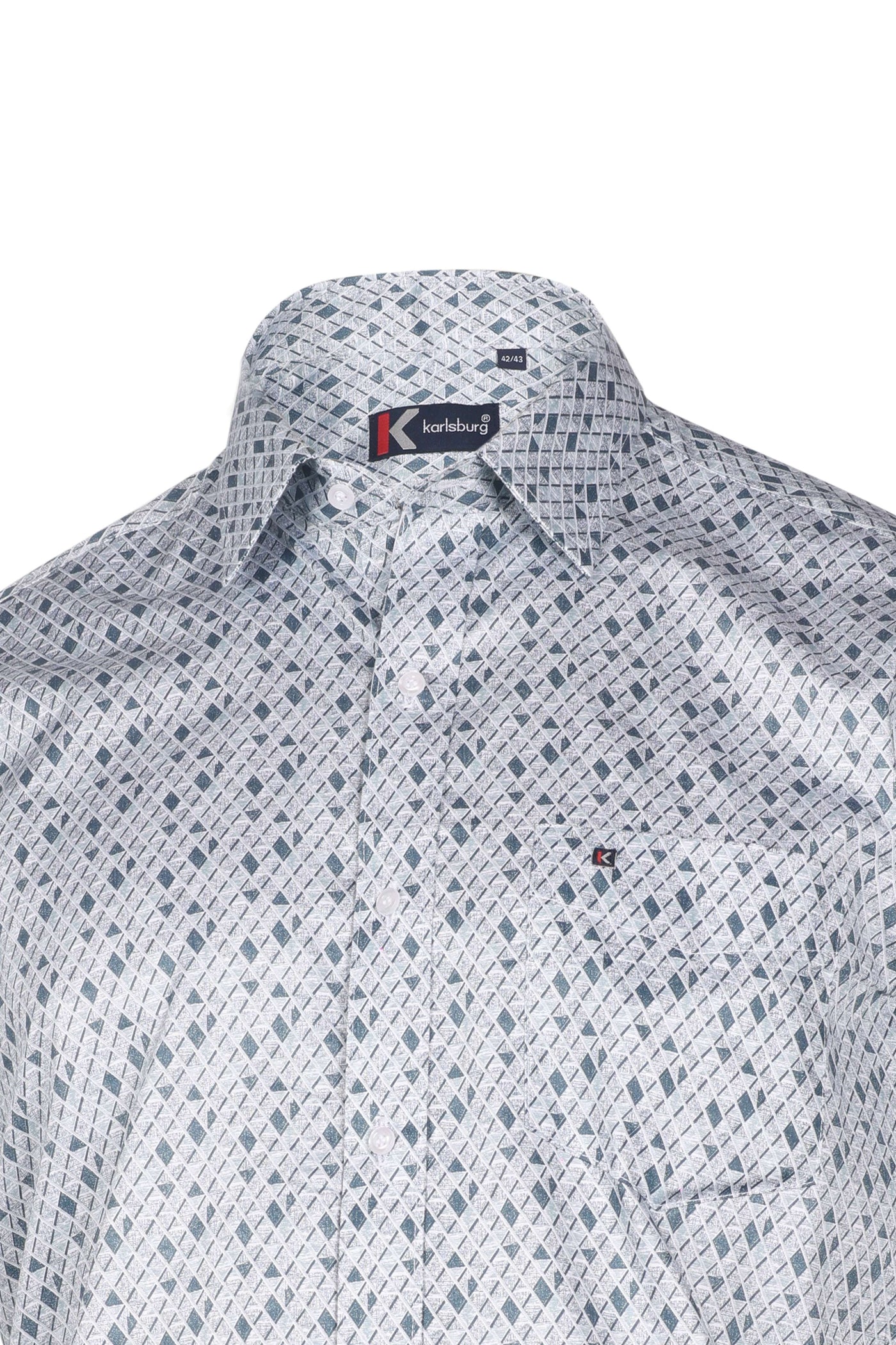 GeoEdge Printed Regular Fit Shirt