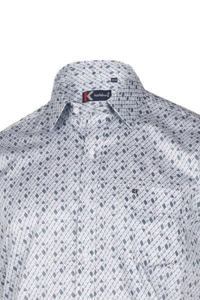 GeoEdge Printed Regular Fit Shirt
