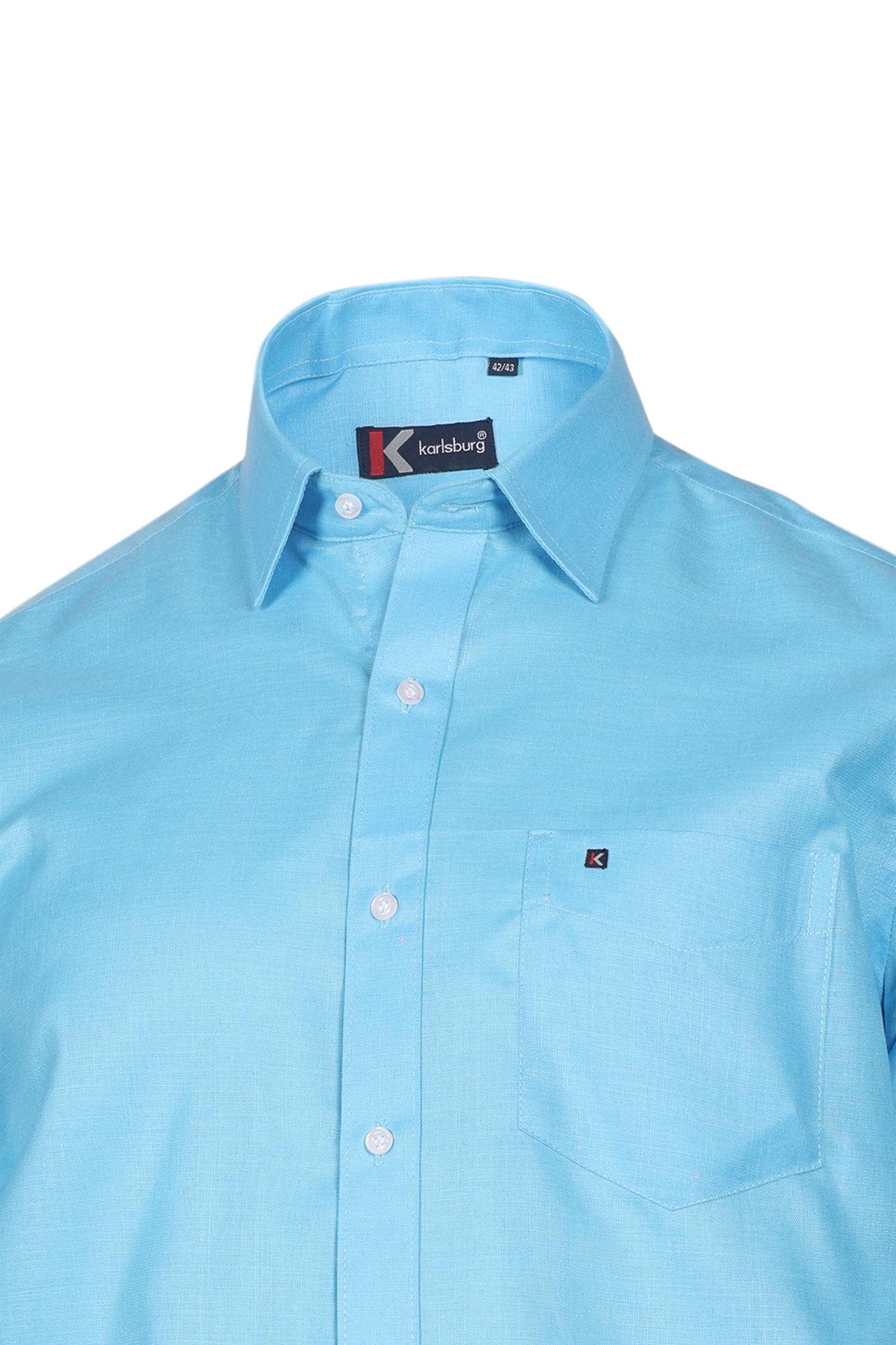 Aqua Horizon Regular Fit Shirt