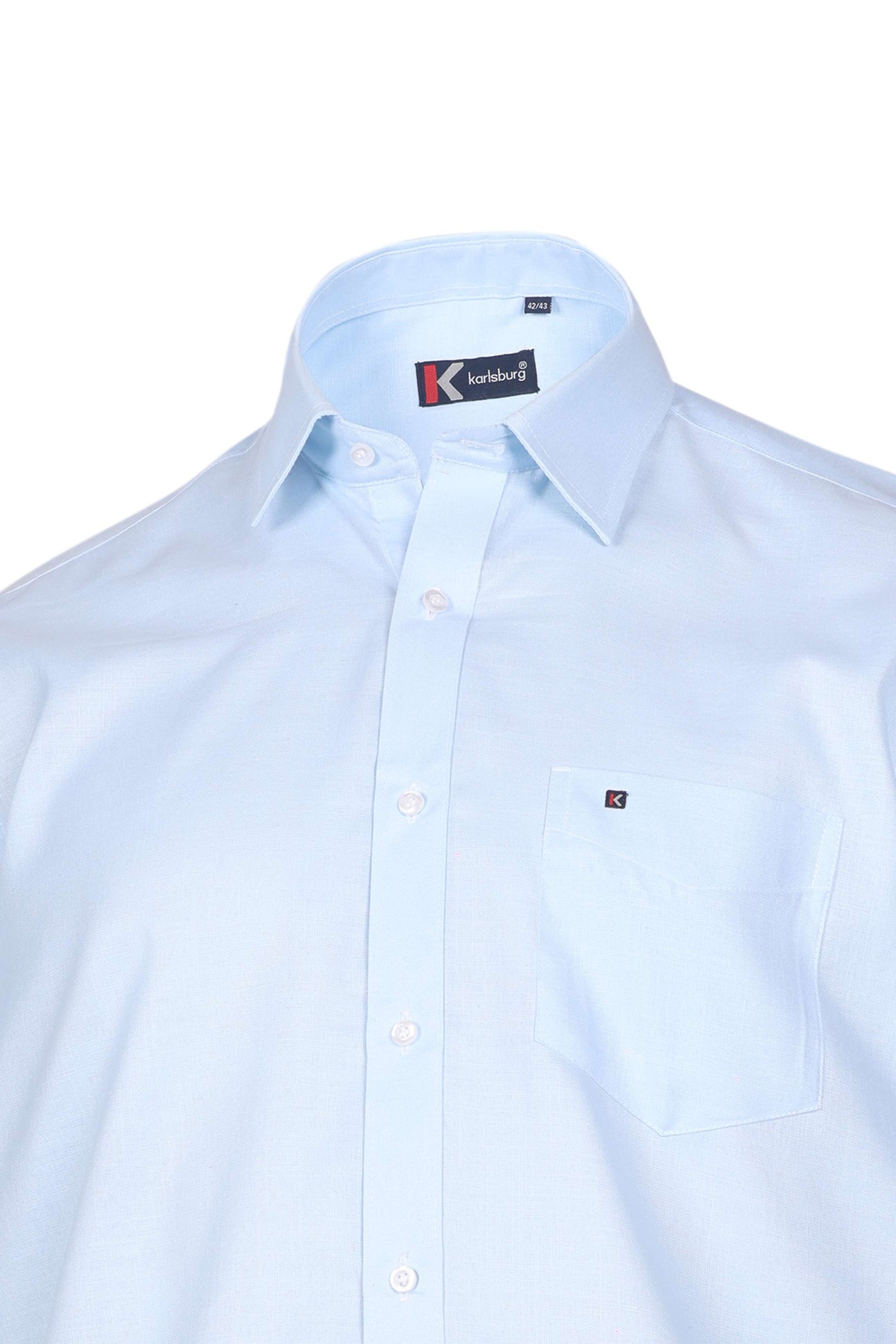 Skyline Blue Regular Fit Shirt