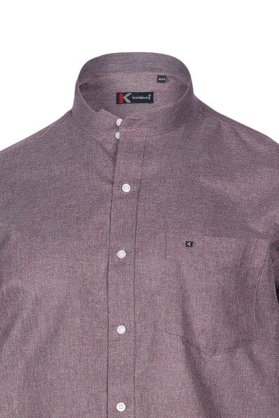 Tawny Brown Regular Fit Shirt