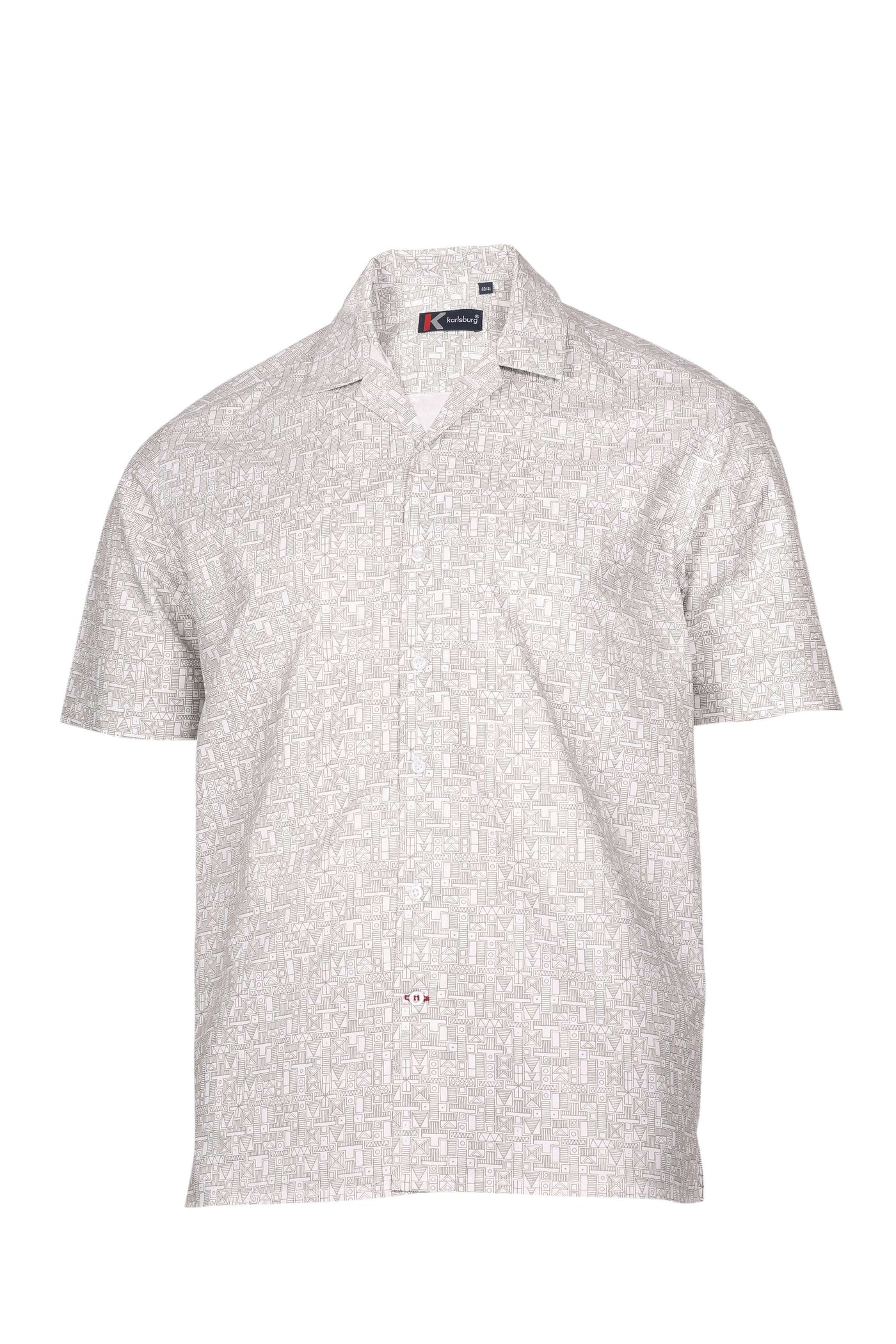 Urban Sketch Regular Fit Shirt - Brown