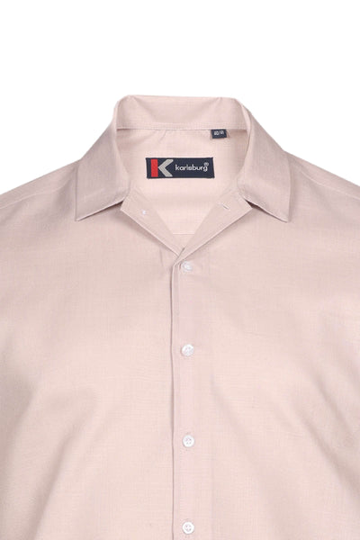 Pale Pink Regular Fit Shirt