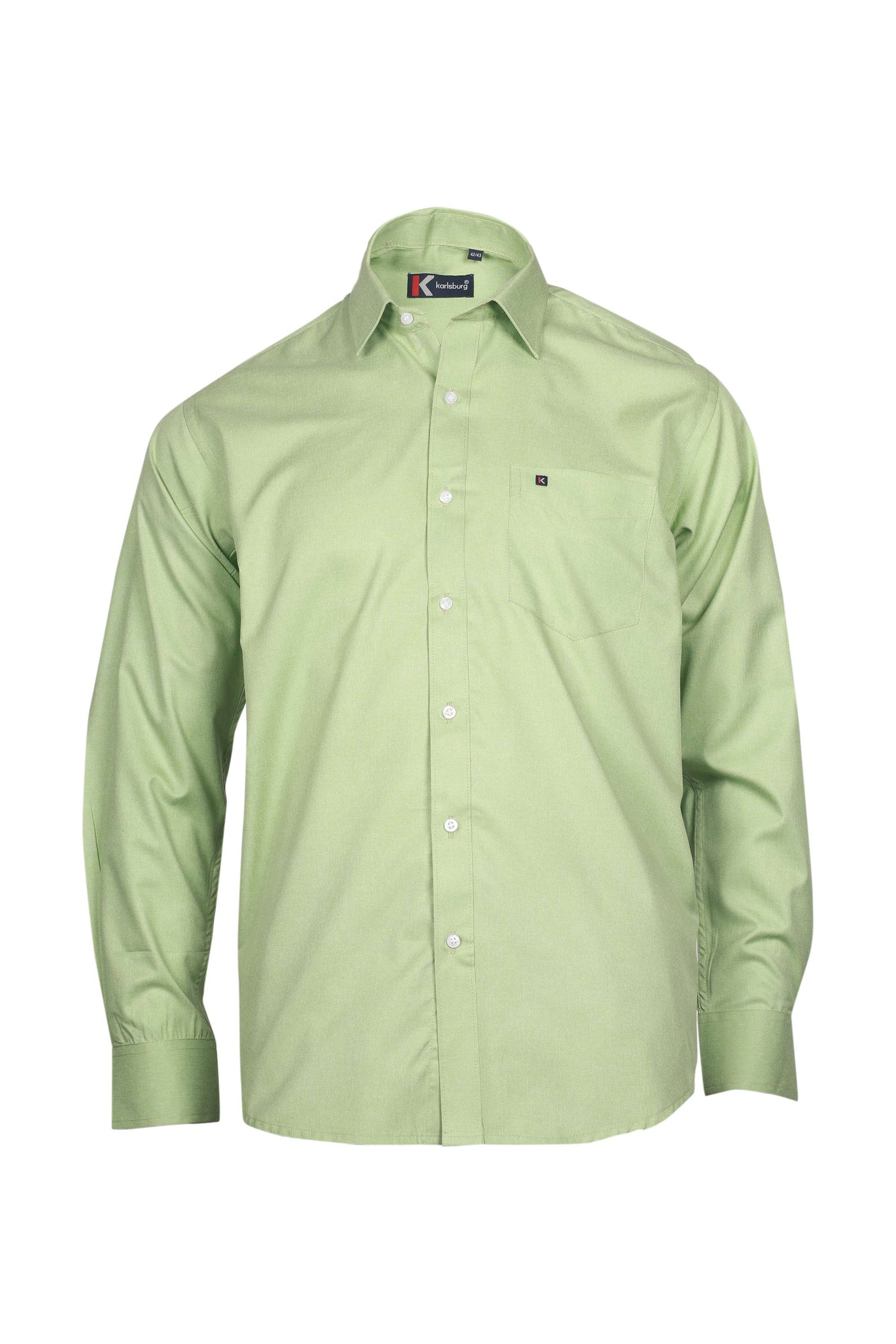 Meadow Green Regular Fit Shirt