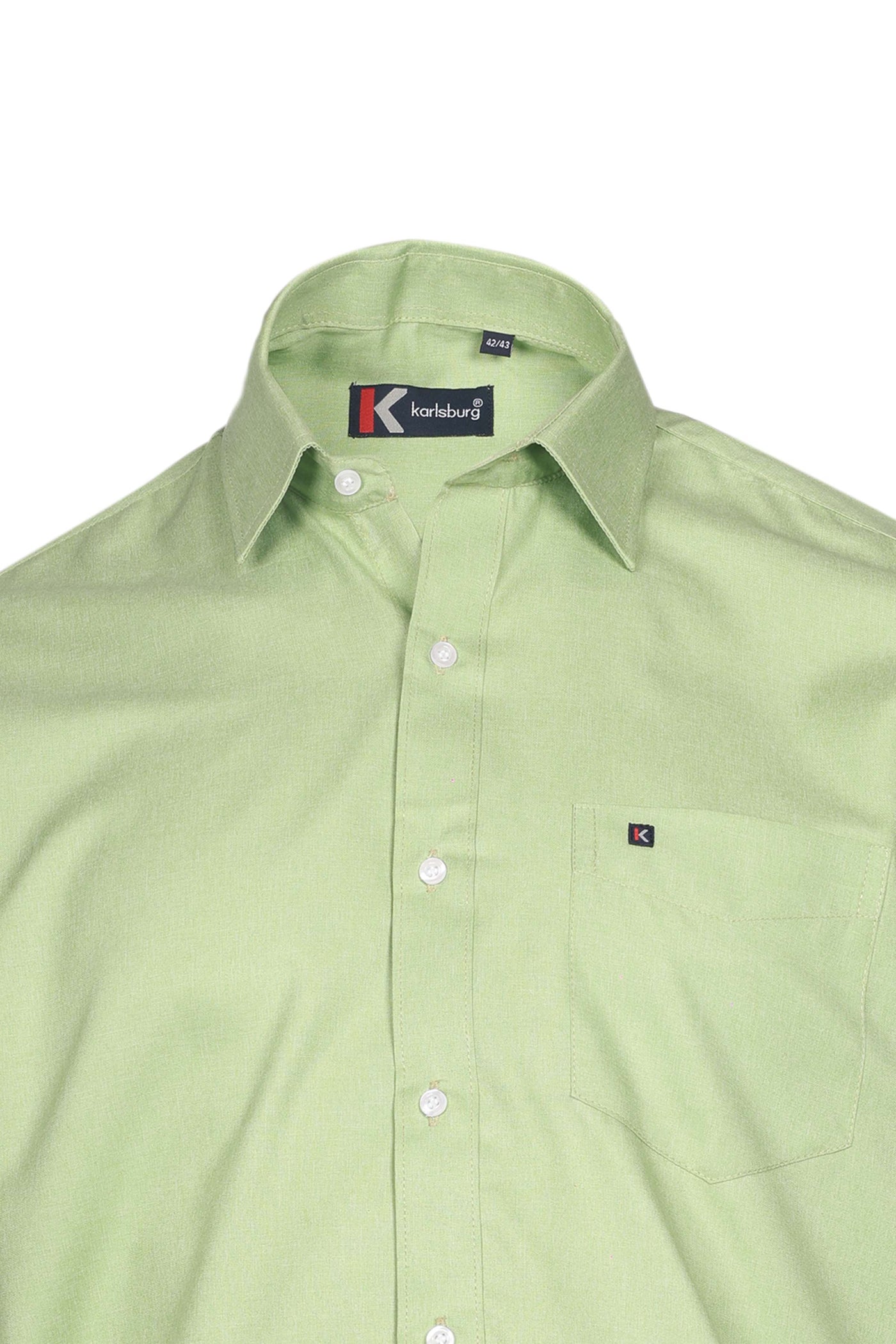 Meadow Green Regular Fit Shirt