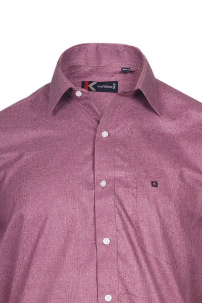 Mulberry Wine Regular Fit Shirt