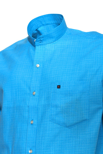 Men's Cobalt Blue Shirt