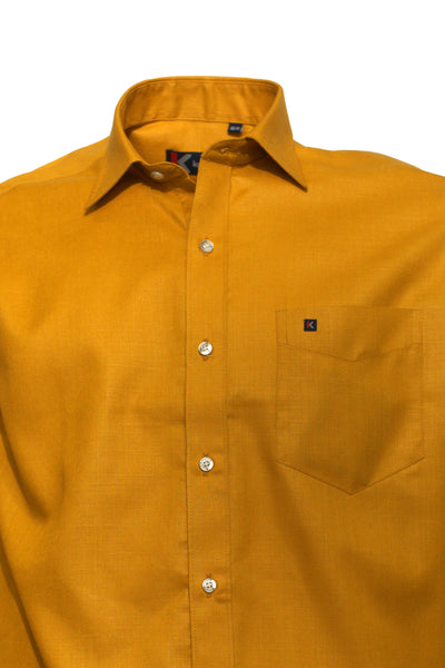 Men's Canary Yellow Shirt