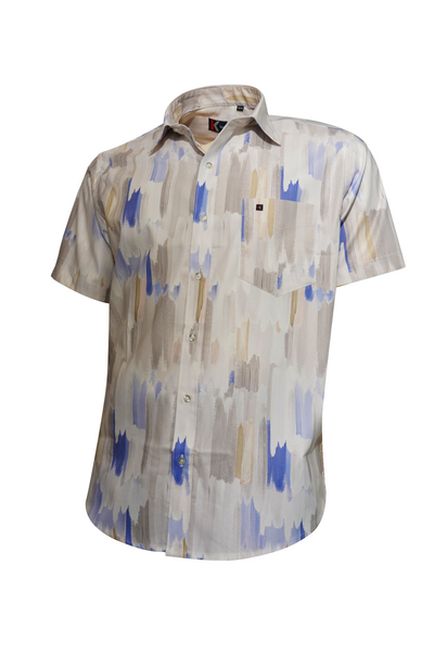 Men's Cotton Print Shirt