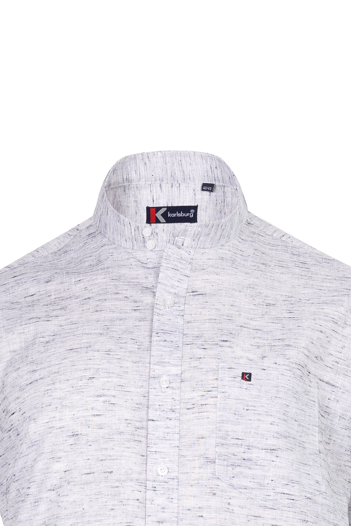 Men's Feather White Shirt