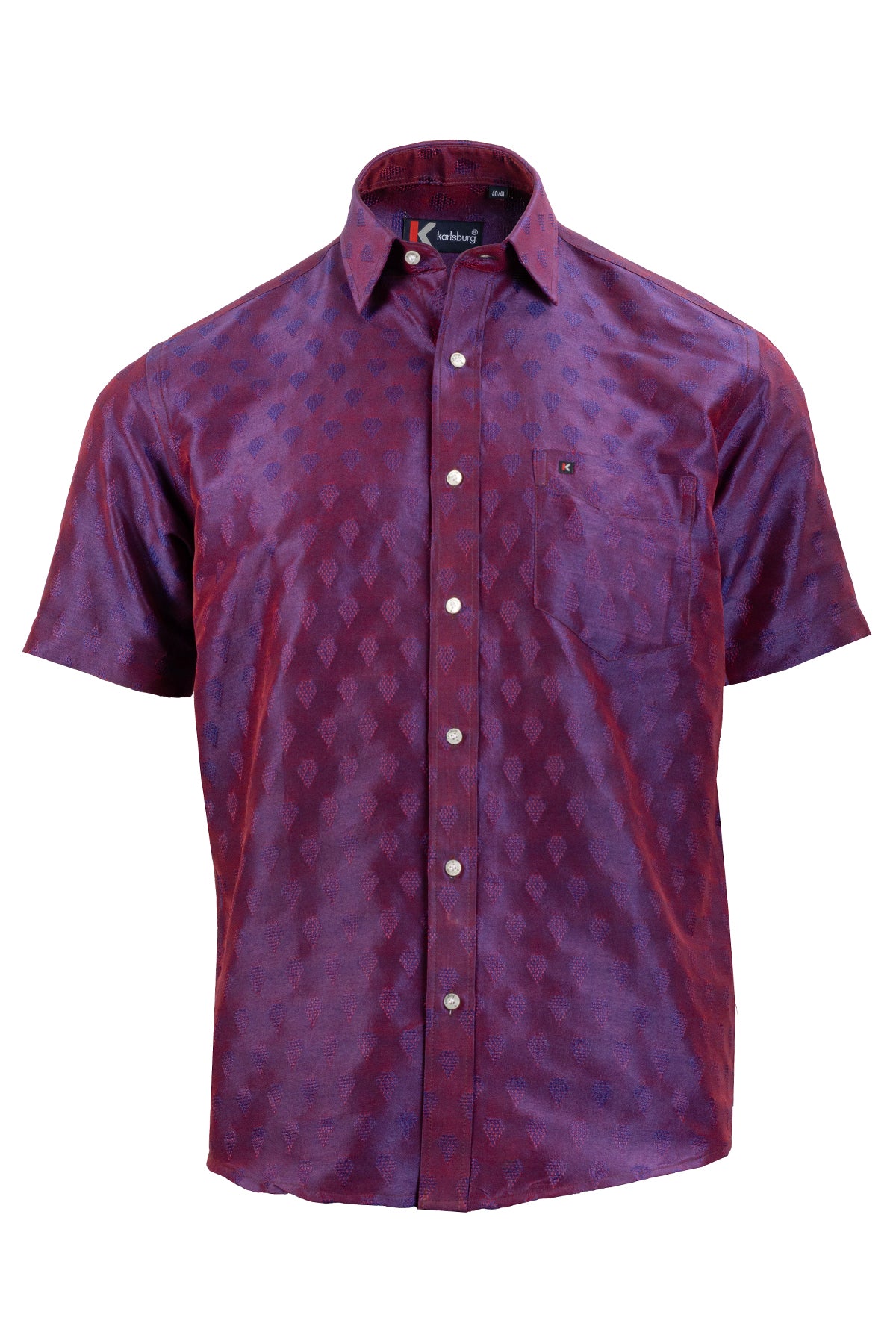 Mens Bright Purple Shirt