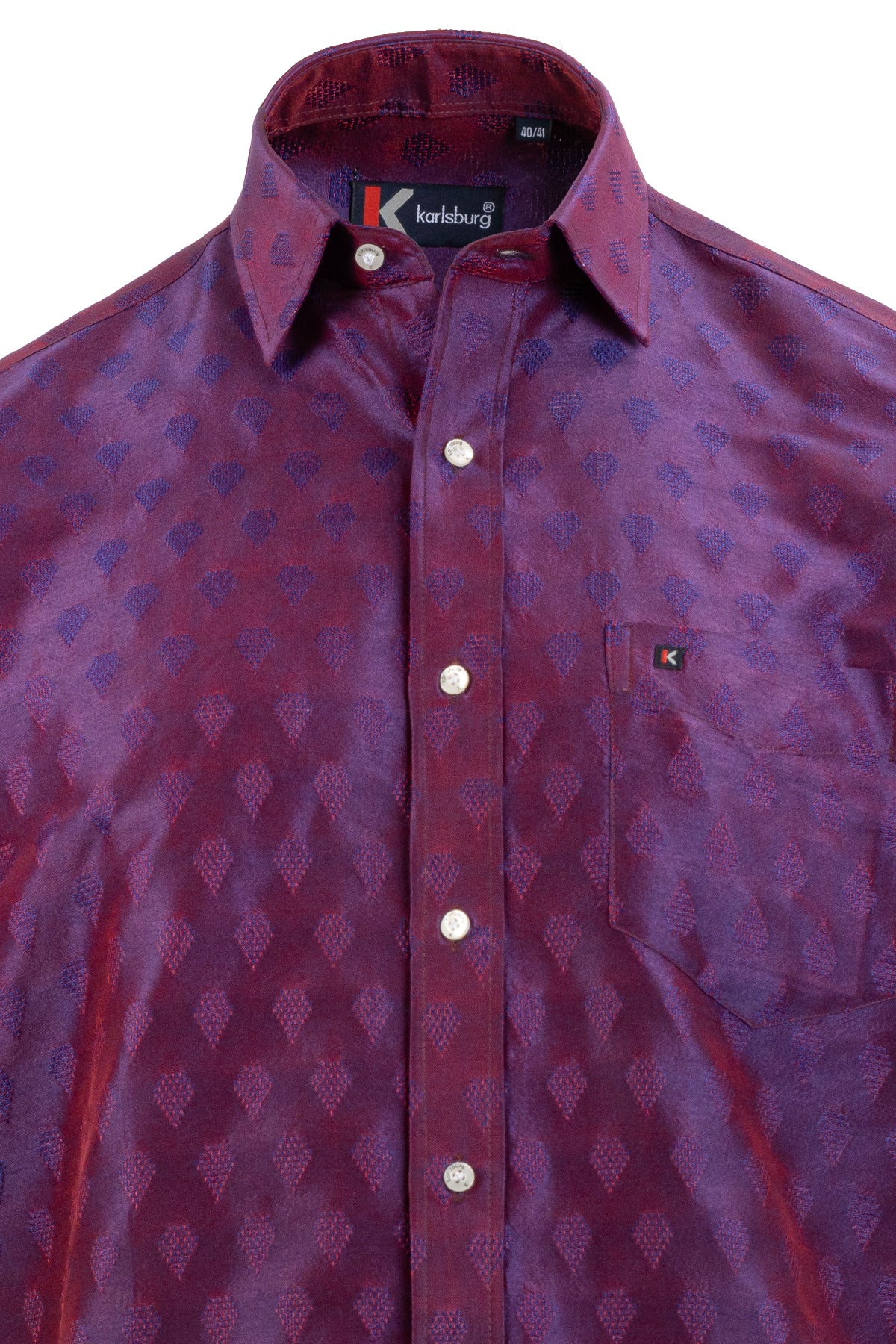 Mens Bright Purple Shirt