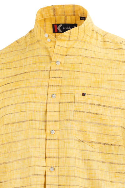 Mens Yellow Shirt