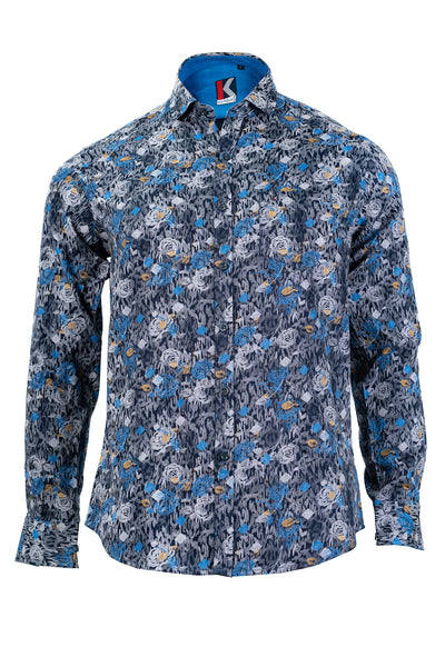 Men's Floral Printed Shirt
