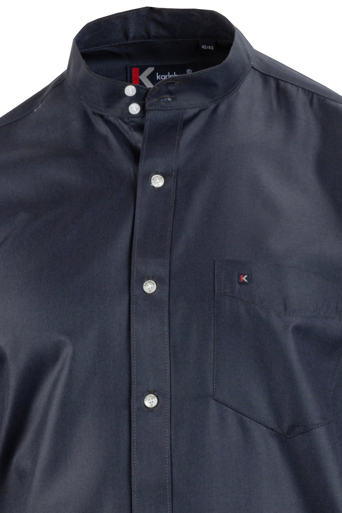 Mens Dark Navy Blue Shirt