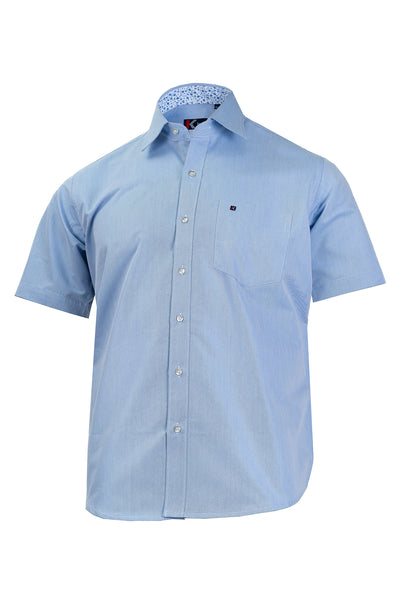 Men's Light Blue Regular Fit Shirt