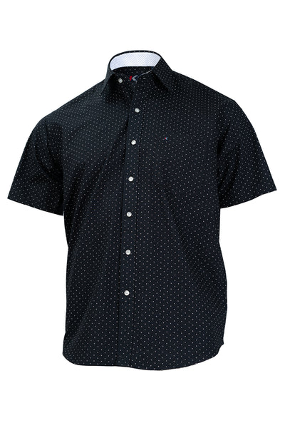 Men's Black Printed Shirt