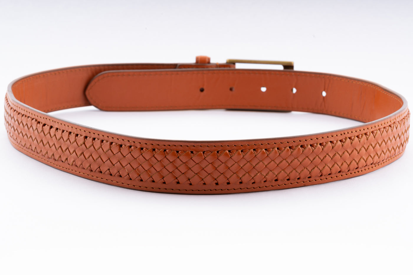 Classic Brown Leather Belt