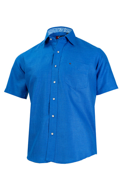 Men's Lapis Blue Regular Fit Shirt