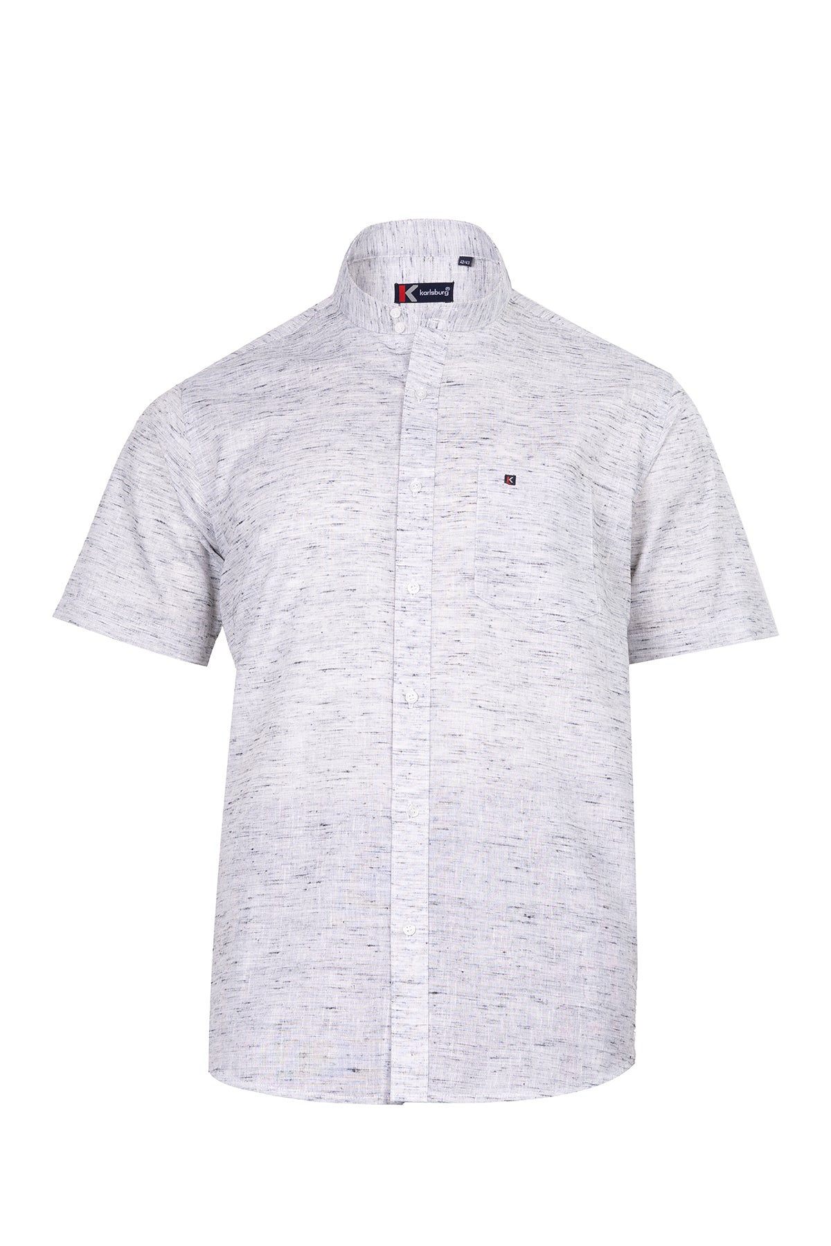 Men's Feather White Shirt