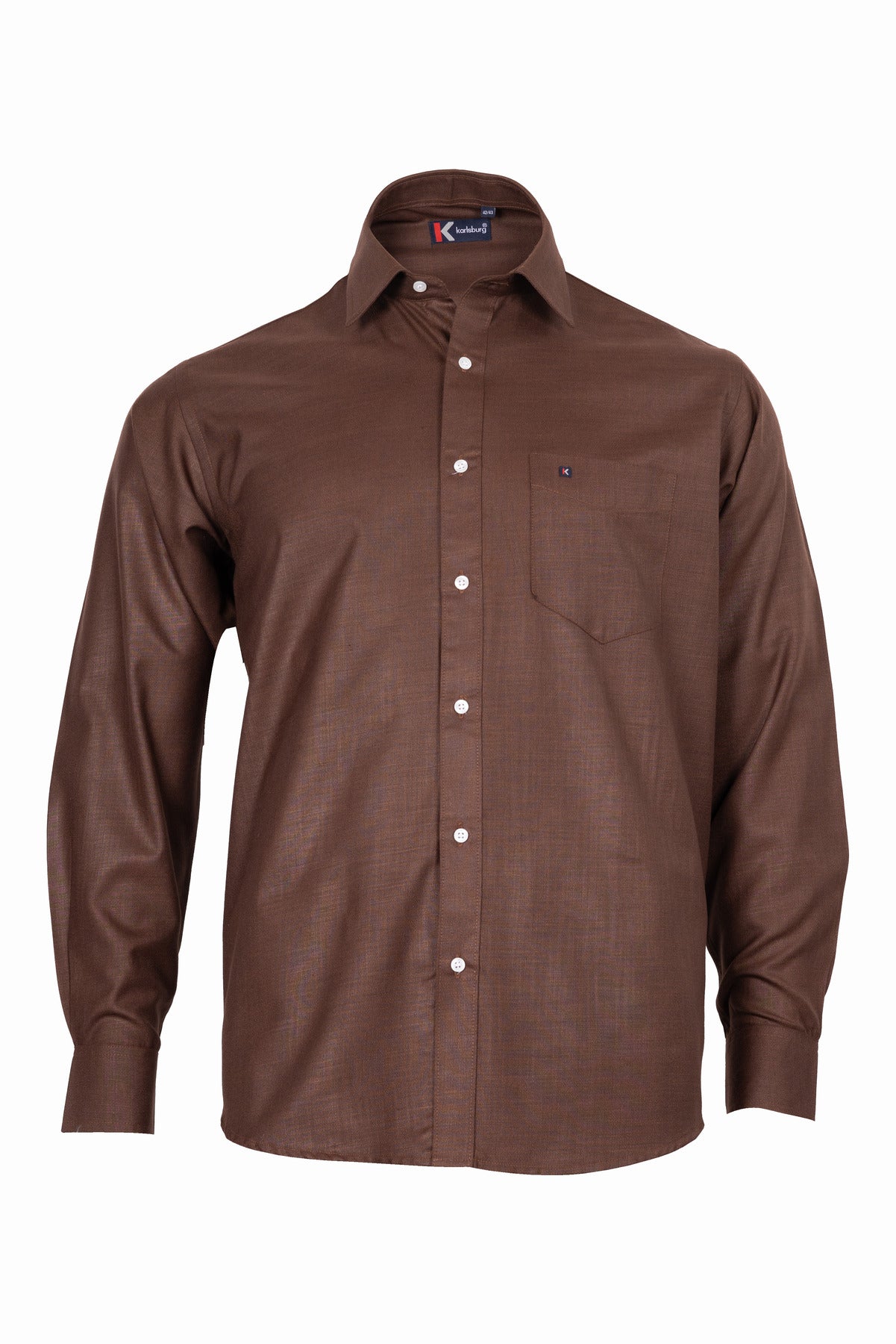 Men's Coffee Brown Shirt