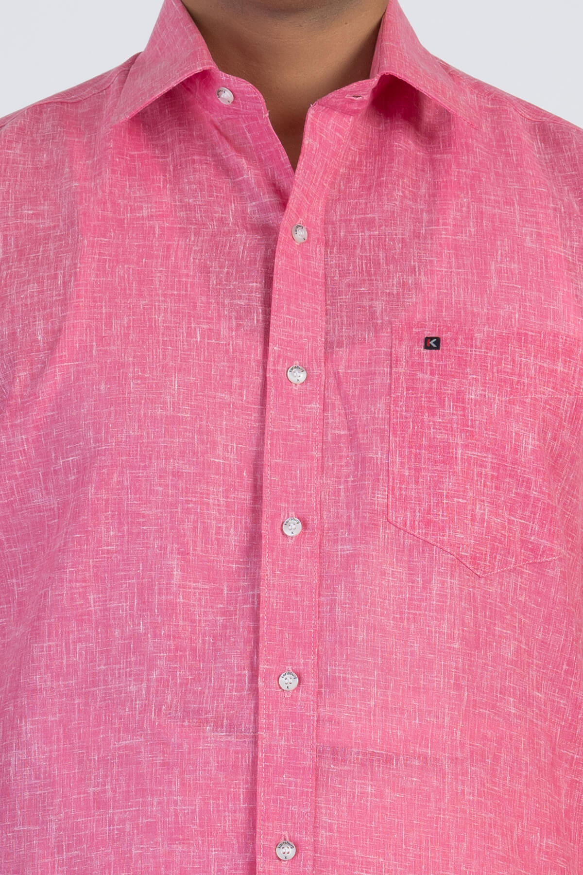 Men's Premium Cotton Dhoti with Dark Pink Elegant Border