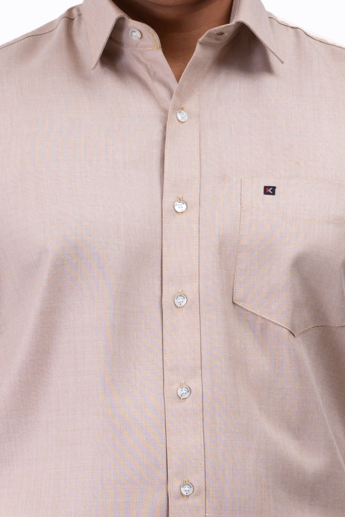 Mens Khaki Shirt